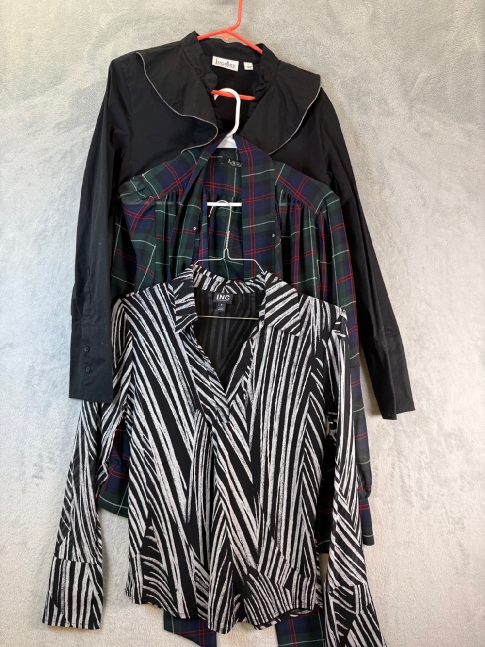 Bundle of Tops Womens Medium/Large Ralph Lauren Black Label Lot of 3 Shirts